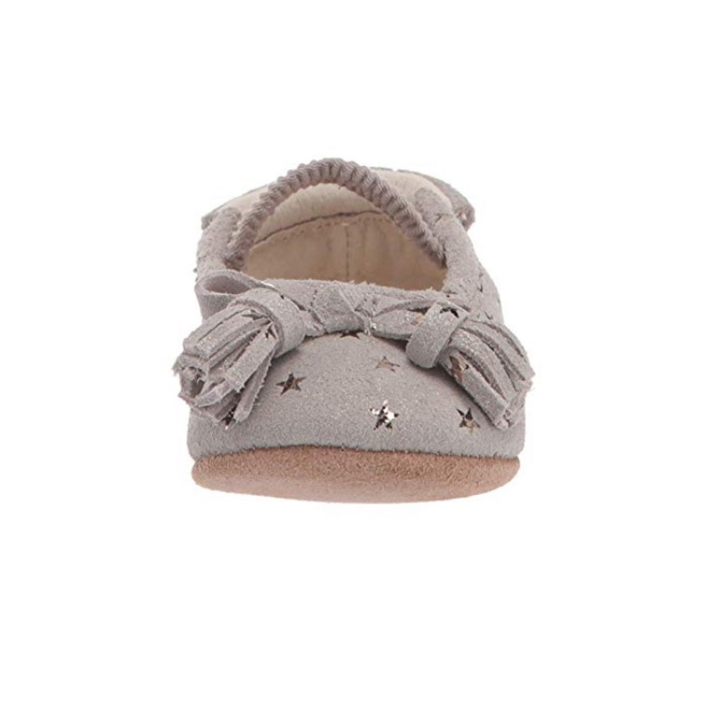 Robeez Grey Star Shoes - Picture 3 of 8